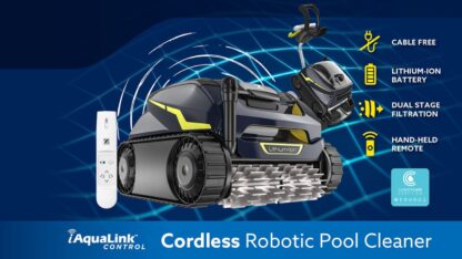 Zodiac FreeRider FR2000 iQ Cordless Robotic Pool Cleaner - Image 5