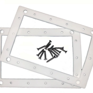 Zodiac Poolrite S2500 Skimmer Box Escutcheon Gasket and Screw Set